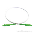 SC/APC-SC/APC Simplex Yellow Fiber Optic Cord